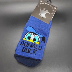 Baskılı Bilek Çorap Mavi Donald Duck Karakterli