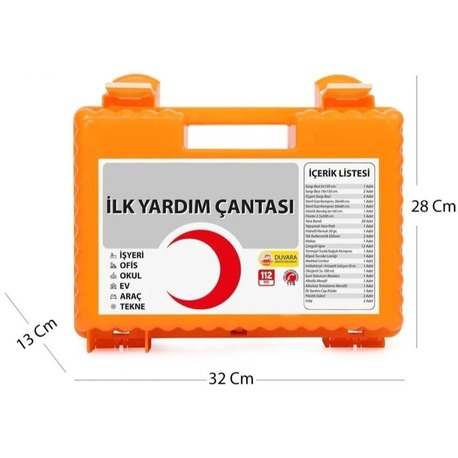 İlk Yardım Acil Müdahale Çantası Ecza Dolabı Ilk Yardım Seti