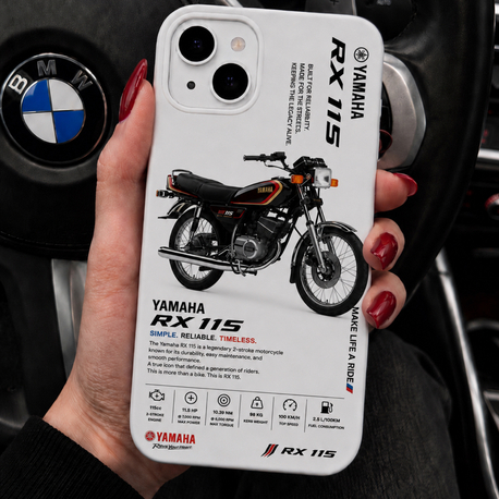IPhone | YAMAHA RX 115 Özel Tasarımlı | Lansman Slikonlu Kılıf 