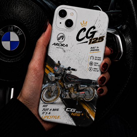 IPhone | ARORA CG 125 Özel Tasarımlı | Lansman Slikonlu Kılıf 