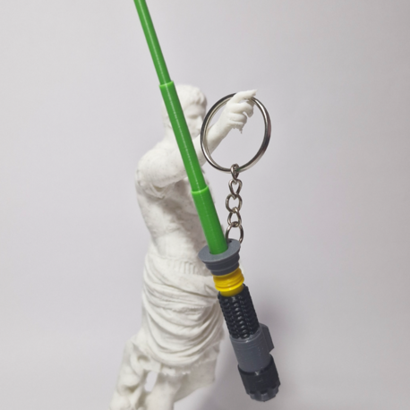 Green Lightsaber Keychain