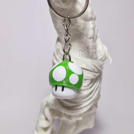 Mushroom Keychain
