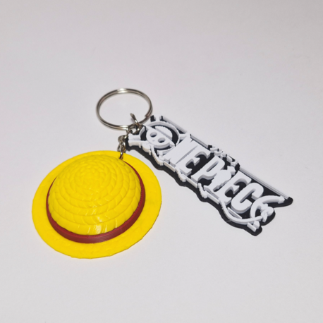 Monkey D. Luffy’s Straw Hat Keychain