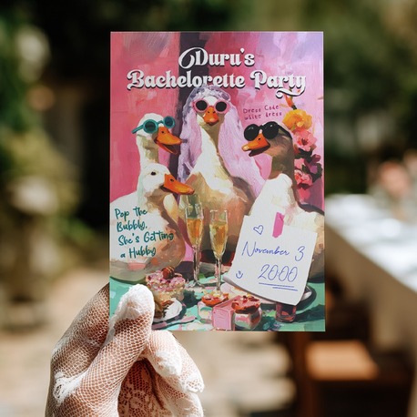 Bachelorette Card Model-2 (10 Adet)