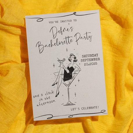 Bachelorette Card Model-1 (10 Adet)