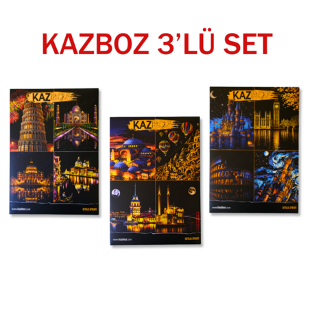 Kazboz-3'lü ekonomik set