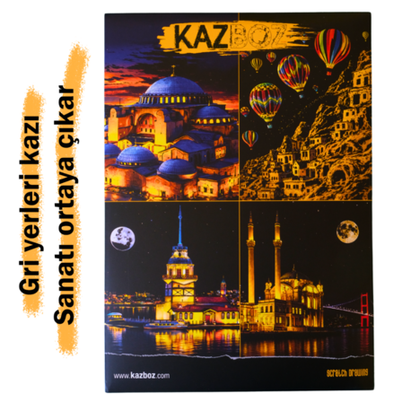 Kazboz – Kazıma Sanatı Seti 2 Türkiye