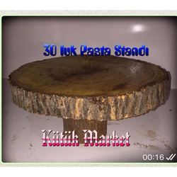 3 adet pasta standı