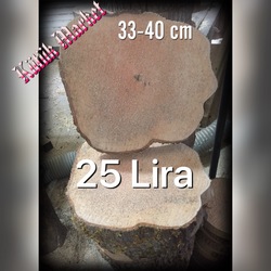 6 Adet 33-40 cm  Dışbudak Dekoratif Kütük Ücretsiz Kargo