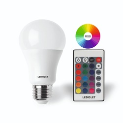 LEDOLET 9W RGB LED AMPUL