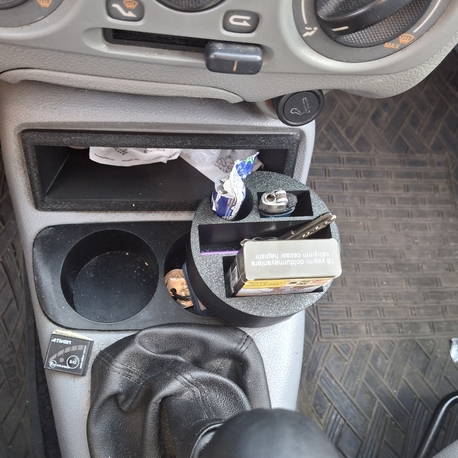 Palio / Albea mk2 kasa bardaklık + organizer (sökülüp takılabilir)