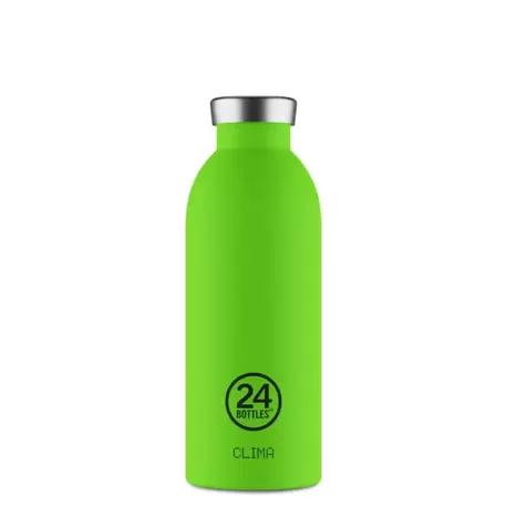 24 Bottles - Clima Bottle Stone Lime Green Paslanmaz Çelik Termos - 500 ml