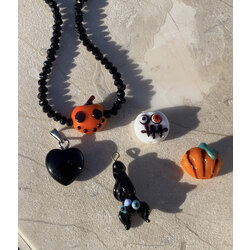 Kristal Halloween Kolye (Adet)