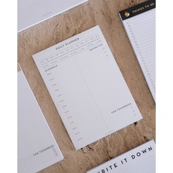 Daily Planner Notepad