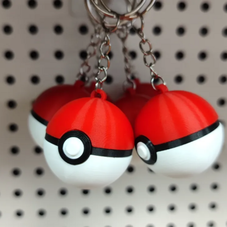 Poké Ball Keychain