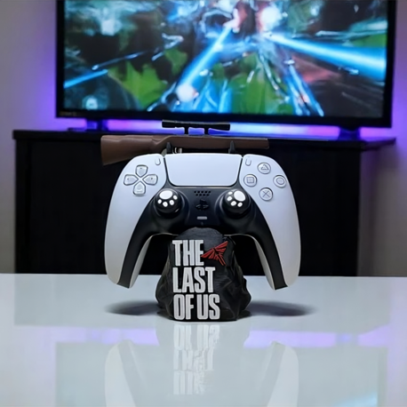 Lades "The Last of Us" Tüfek Detaylı Joystick Standı | PS5, PS4, Xbox Uyumlu