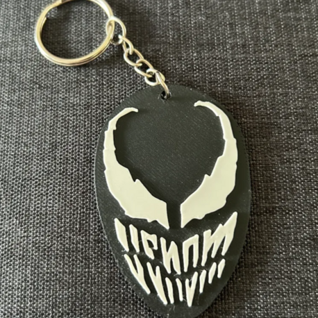 Venom Keychain