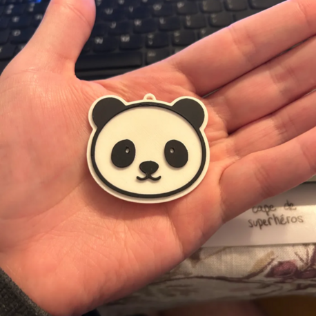 Cute Panda Anahtarlık