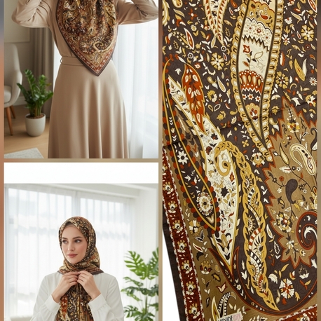 Ladure İpek Butik Şal 