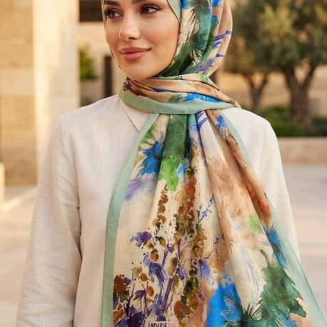 Ladure İpek Butik Şal 