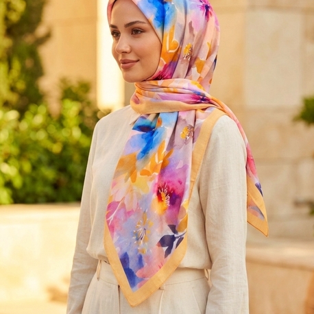 Ladure İpek Butik Şal 