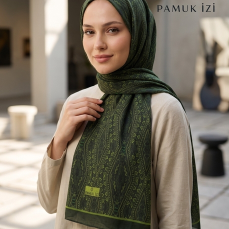 Pamuk İzi-Crash Şal 