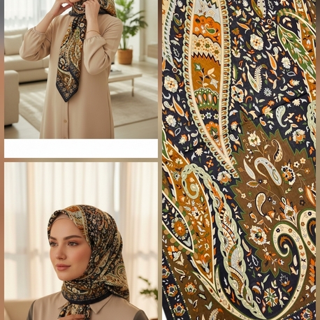 Ladure İpek Butik Şal 