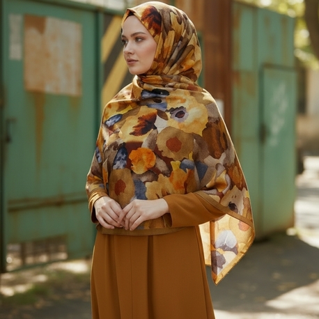 Ladure İpek Butik Şal 