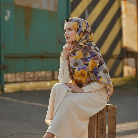 Ladure İpek Butik Şal 