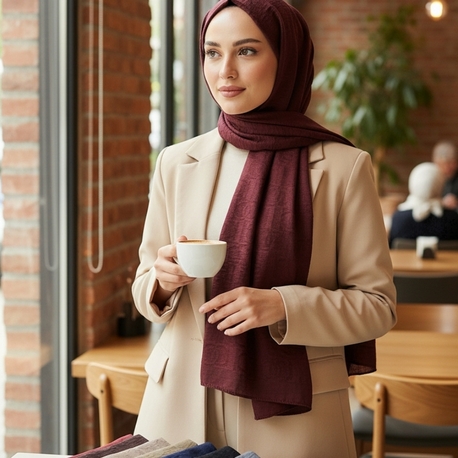 Sensitive Organik Jakar Şal 