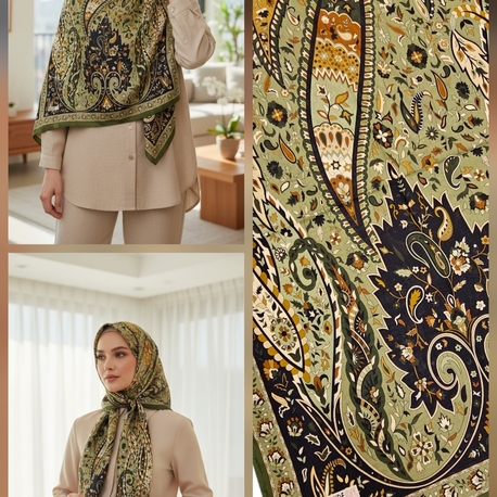 Ladure İpek Butik Şal 
