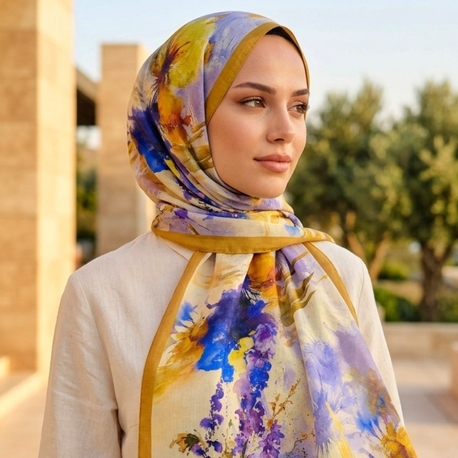 Ladure İpek Butik Şal 