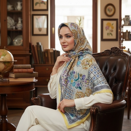 Ladure İpek Butik Şal 