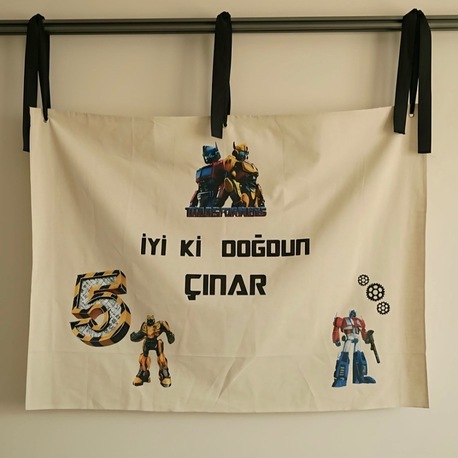 Transformers Baskılı Özel Tasarım Pano