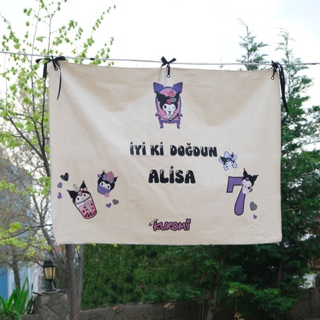 Kuromi Baskılı Özel Tasarım Pano