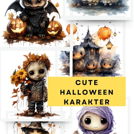 Cute Halloween Karakter