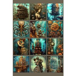 steampunk underwater