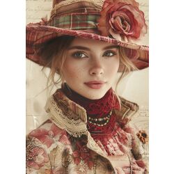 Red Vintage Set