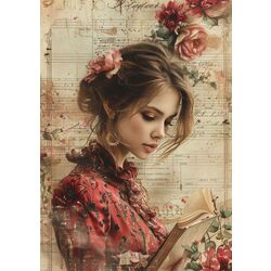Red Vintage Women