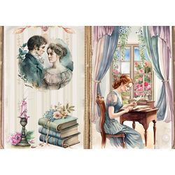 Pride and Prejudice scrapbook set