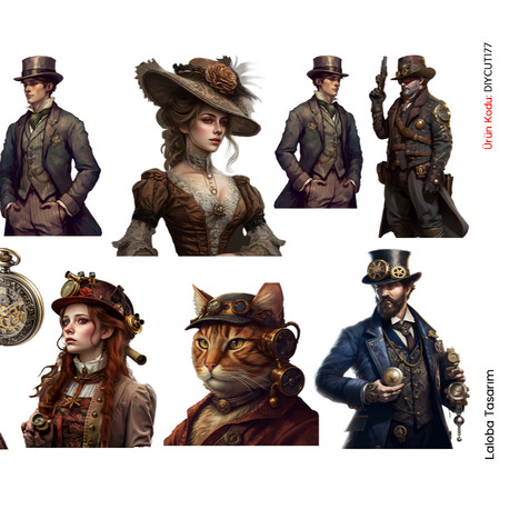 Steampunk (2) (DIY CUT)