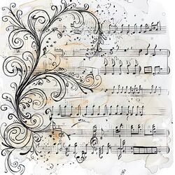 musical background 