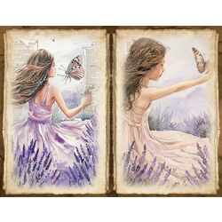 Lavanta Kokulu Bir Yaz (Scrapbook) (62 Sayfa)