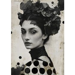 Retro Vintage Kadınlar (Scrapbook) (20 Sayfa)