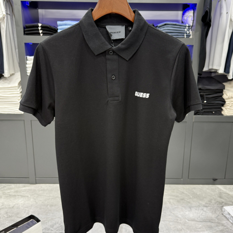 Guess Premium Polo Yaka Siyah