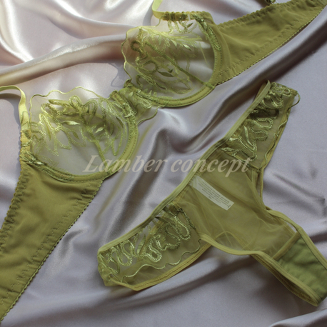 Grenny Plum Bra Set