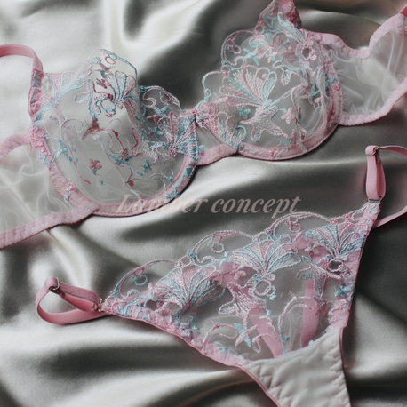 Pinky Minky Bra Set