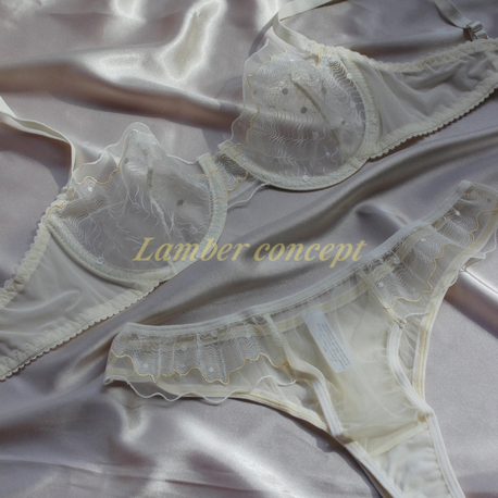 Pearly Bra Set
