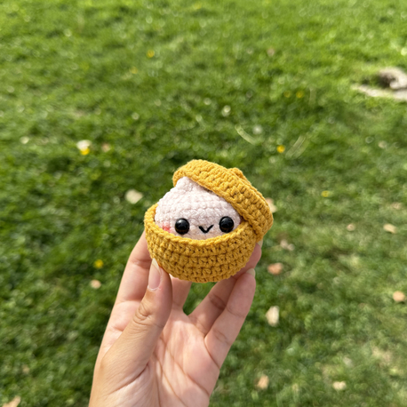 Krem Dumpling Kadife