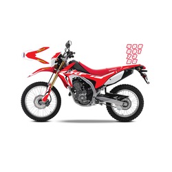 Honda CRF250L RED HOT